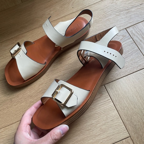 Rachel Comey Shoes - Rachel Comey Betta Sandal in Butter